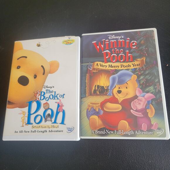 Winnie the Pooh movies Set of Two Kidscore Great for family time See below - Picture 1 of 8